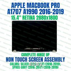 LCD Screen Assembly Apple MacBook Pro 15 A1707 2016 2017 Silver 661-06375