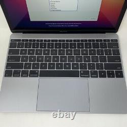 MacBook 12 Space Gray 2017 1.4GHz i7 16GB 512GB Good Condition Screen Wear