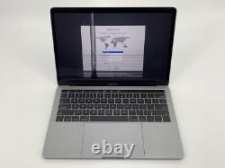 MacBook Pro 13 Touch Bar Gray 2017 3.1GHz i5 8GB 256GB SSD Cracked Screen