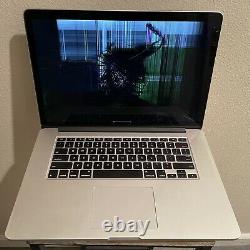 MacBook Pro 15 Retina Mid 2015 2.8GHz i7 16GB, No Ssd Broken Screen Read