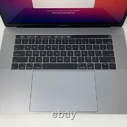 MacBook Pro 15 Touch Bar Gray 2017 2.9GHz i7 16GB 512GB Excellent -Screen Wear