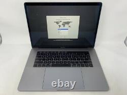 MacBook Pro 15 Touch Bar Space Gray 2018 2.6GHz i7 16GB 512GB SSD Screen Wear