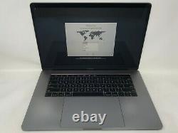 MacBook Pro 15 TouchBar Space Gray 2018 2.9GHz i9 32GB 512GB Cracked Screen