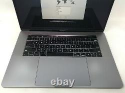 MacBook Pro 15 TouchBar Space Gray 2018 2.9GHz i9 32GB 512GB Cracked Screen