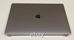 MacBook Pro 16 A2141 2019 OEM LCD Screen Display Assembly Space Gray GRD A
