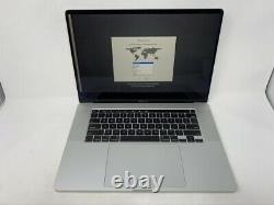 MacBook Pro 16-inch Silver 2019 2.6GHz i7 16GB 512GB SSD Cracked Screen READ