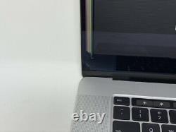 MacBook Pro 16-inch Silver 2019 2.6GHz i7 16GB 512GB SSD Cracked Screen READ