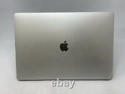 MacBook Pro 16-inch Silver 2019 2.6GHz i7 16GB 512GB SSD Cracked Screen READ