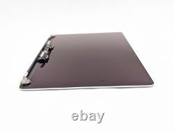 MacBook Pro A1990 2018 2019 15.4 LCD Full Display Screen Assembly Silver