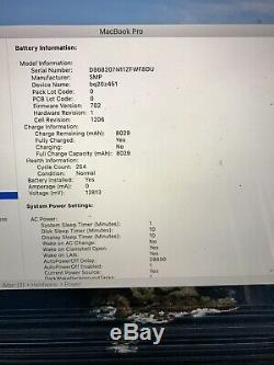 MacBook Pro Retina 15.4 2.3GHz 16GB Ram Screen Issue