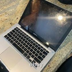 Macbook Pro Mid 2012 13 For Parts Only No Hard Drive, Broken Screen