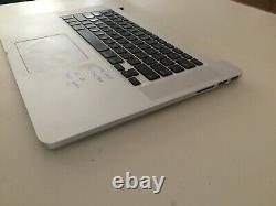 Macbook Pro Retina 15 A1398 2015 i7-2.2GHz 16GB NOScreen/SSD/Charger READ