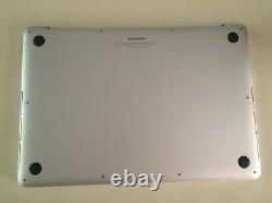 Macbook Pro Retina 15 A1398 2015 i7-2.5GHz 16GB NOScreen/SSD/Charger READ