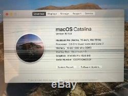 Macbook Pro retina 15-inch mid 2014 2.8GHz 500GB SSD Cracked Screen