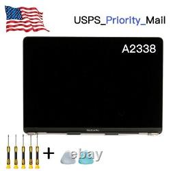 NEW Space Gray For MacBook Pro A2338 M1 LCD Screen Display Assembly Replacemet