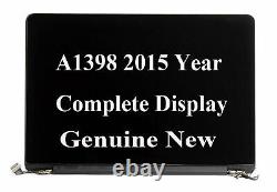 New Apple Macbook Pro 15 A1398 Retina Mid 2015 LCD Screen Assembly 661-02532 A+