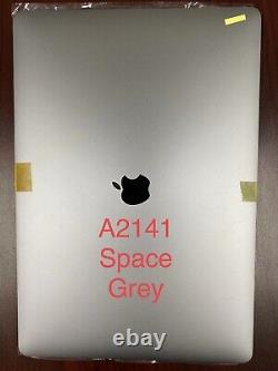 New Genuine Macbook Pro Retina A2141 2019 16 LCD Screen Assembly Space Grey