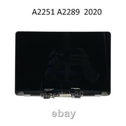 New MacBook Pro 13 A2289 A2251 2020 True Tone LCD Screen Assembly Space Gray A+