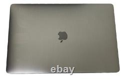 OEM MacBook Pro 15 2018 2019 A1990 LCD Screen Assembly 661-10355 -/Space Gray /B