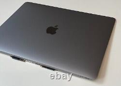 Original Apple MacBook Pro A1989 2018 13 LCD Screen Display Space Gray Grade C