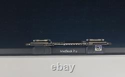 Original MacBook Pro A1990 15 2018 2019 Silver LCD Screen Assembly