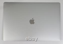 Original MacBook Pro A1990 15 2018 2019 Silver LCD Screen Assembly