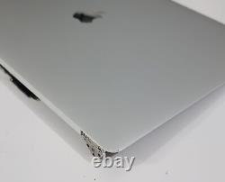 Original MacBook Pro A1990 15 2018 2019 Silver LCD Screen Assembly