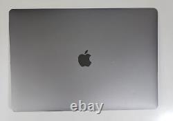 Original MacBook Pro A1990 2018 2019 15 Gray LCD Screen Assembly Grd C