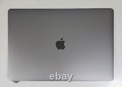 Original MacBook Pro A1990 2018 2019 15 Space Gray LCD Screen Assembly