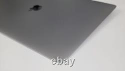 Original MacBook Pro A1990 2018 2019 15 Space Gray LCD Screen Assembly