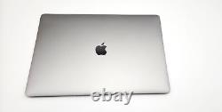 Replacement MacBook Pro 15 A1990 2018 2019 Full LCD Screen Assembly Space Grey