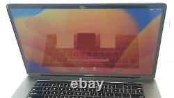 Space Gray LCD Screen Display Assembly for Macbook Pro 15 A1990 2019