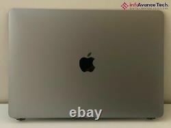 Used Apple Macbook Pro 13' A1989 2018 2019 Gray LCD Screen Assembly